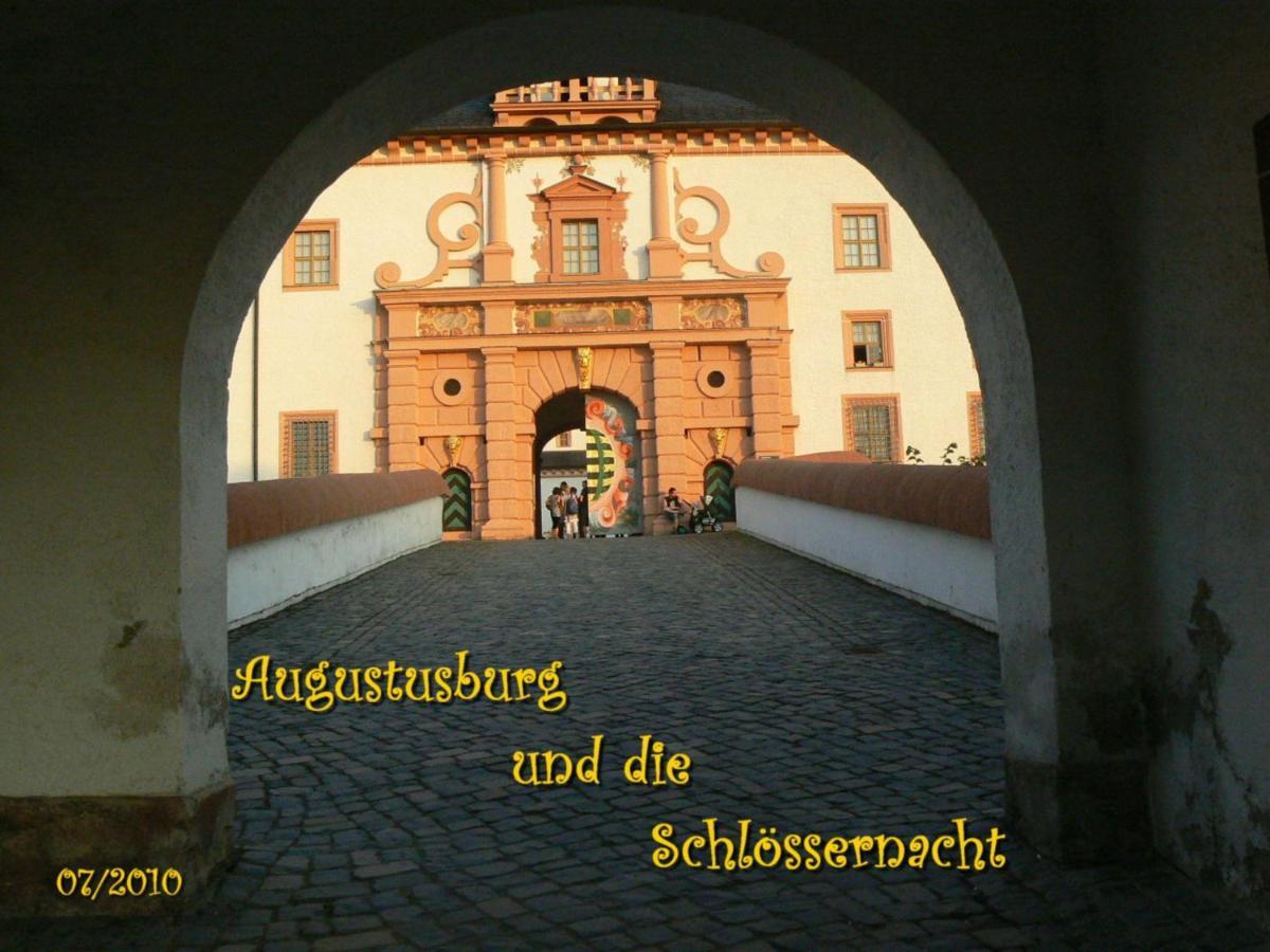 Zimmervermietung-Heide-Fiege Hartmannsdorf bei Chemnitz Buitenkant foto